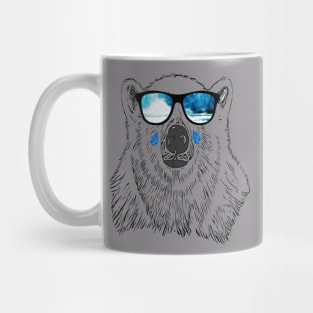 Polar Bear Habitat Loss to Global Warming in Arctic Mug